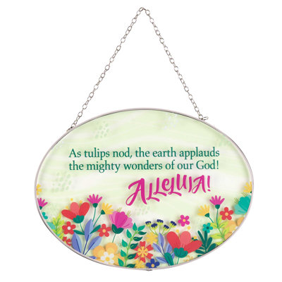 Glass Plants & Flowers Wall Decor