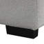 Canapé-lit modulaire en forme de L de 82,6 po avec deux ports USB-250495086