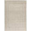 Hand-Knotted High-Quality Cream and Cream Area Rug