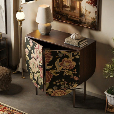 Art multi-functional high-capacity accent cabinet