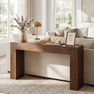 Arhab 63-Inch Solid Wood Console Table