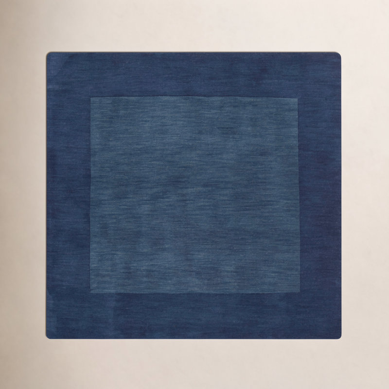 Dolma Hand Loomed Wool Rug, Square 9'9"