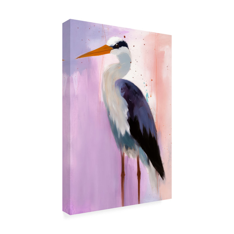 " Stork ", 19" H x 12" W x 2" D