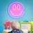 Smiley Face 13" LED Sign