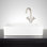 Hibiscus Rectangular Fireclay Vessel Sink