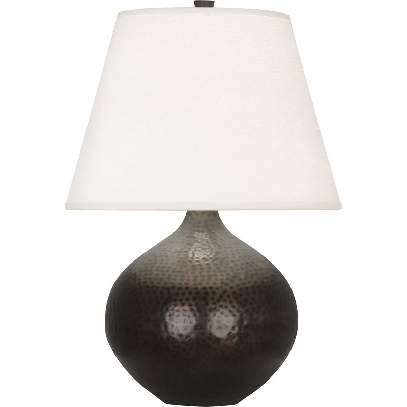 Dal Table Lamp, 19.25" H x 13" W x 13" D, Deep Patina Bronze
