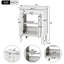 Meuble-lavabo 24 po avec lavabo supérieur, meuble de rangement moderne à 2 niveaux, meuble-lavabo simple, grandes tablettes de rangement-109050277-109050279