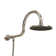 AquaRain 8-in Rain Showerhead Shower System with Adjustable Slide Bar and Multi-function Handshower