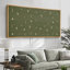 «Whimsical Golfers on Green», impression sur toile encadrée, décor Mid-Century ludique