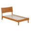 Lit plateforme en bois Phoenix avec pied de lit assorti-1747834-1747835