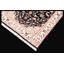 Hand-Knotted High-Quality Black, Red, and Cream Runner