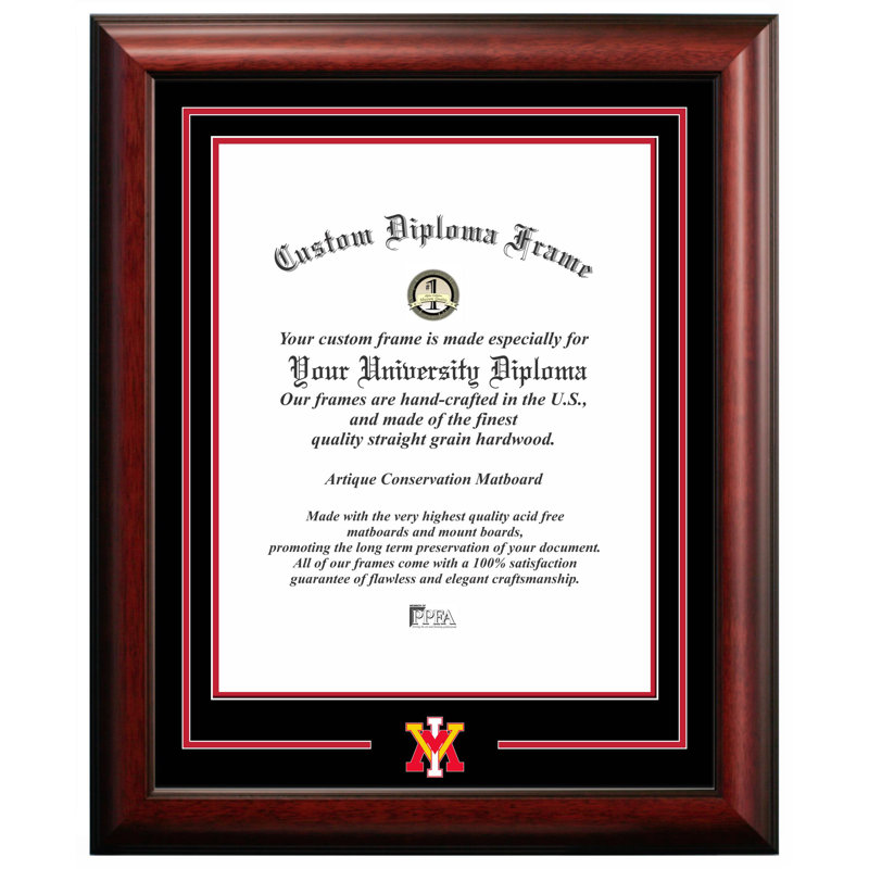 Evyonne VMI Keydets Spirit Diploma Picture Frame