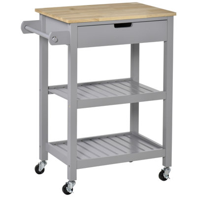 66.5 cm W Kitchen Cart with Top