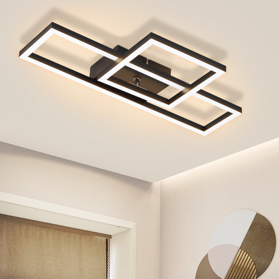 2-light LED Flush Mount dimmable Metro Lane