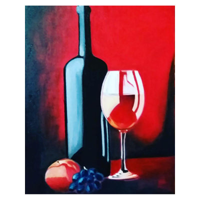 Nature morte | Huile sur toile | Par Mousumi Chakaraborty
