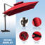 13' X 10' Rectangular Cantilever Umbrella, Weighted Base Included-39270882