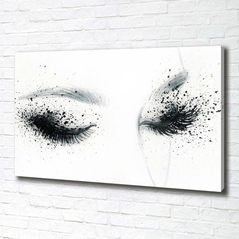 Makeup - Wrapped Canvas Print