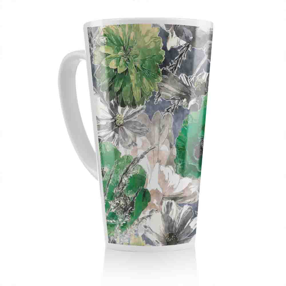 Flowers Latte Mug