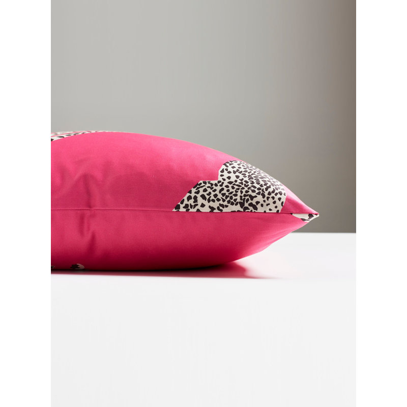 Leaping Cheetah Sahara Pillow, Bubblegum