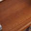Console rectangulaire en bois massif noyer clair