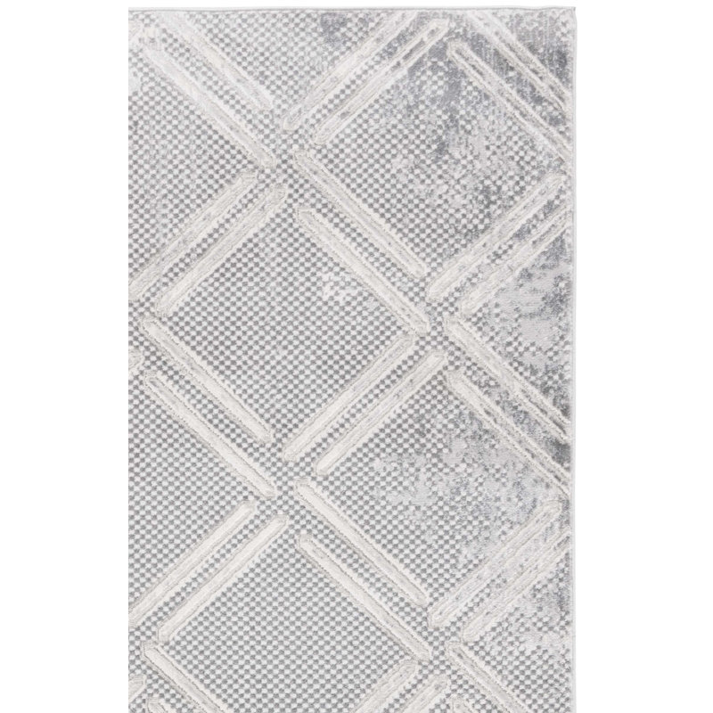 Jhaban Performance Geometric Rug, Runner 2' x 8'