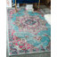 Tapis oriental bleu clair / rose Colfin-29199456