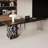 Black Rectangular Solid + Manufactured Wood + Acrylic desk-1991776501-1991776500