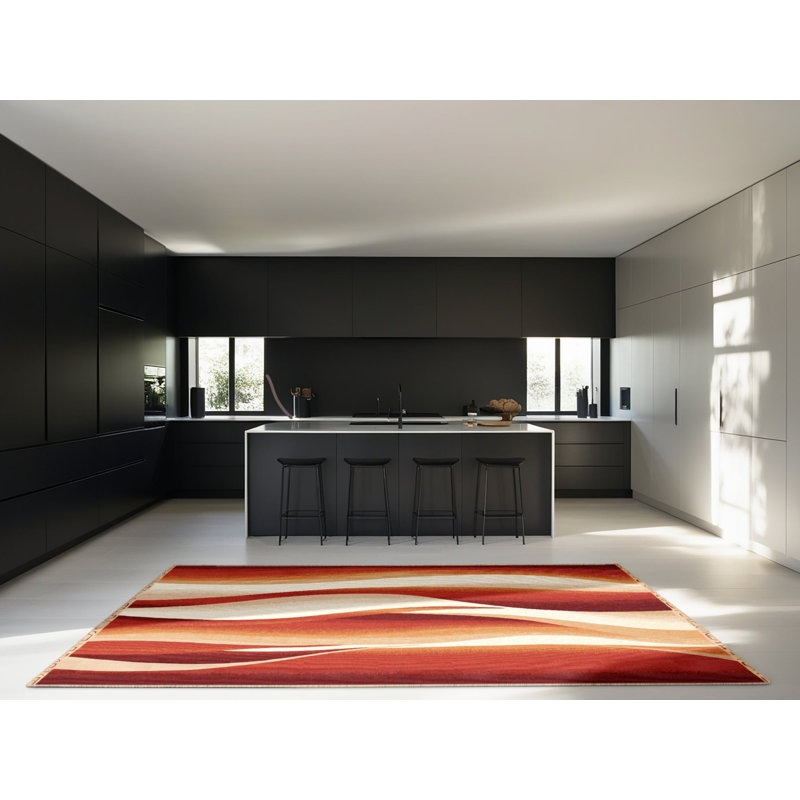Winding Ascent Rug, Square 7'