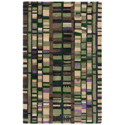 Tapis vert / mauve Rodeo Drive 976