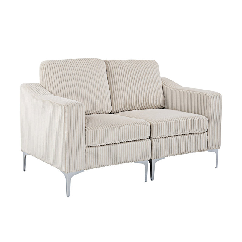 Modular Two-Seater Sofa, Beige