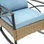 Ensemble de chaises berçantes 3 pièces