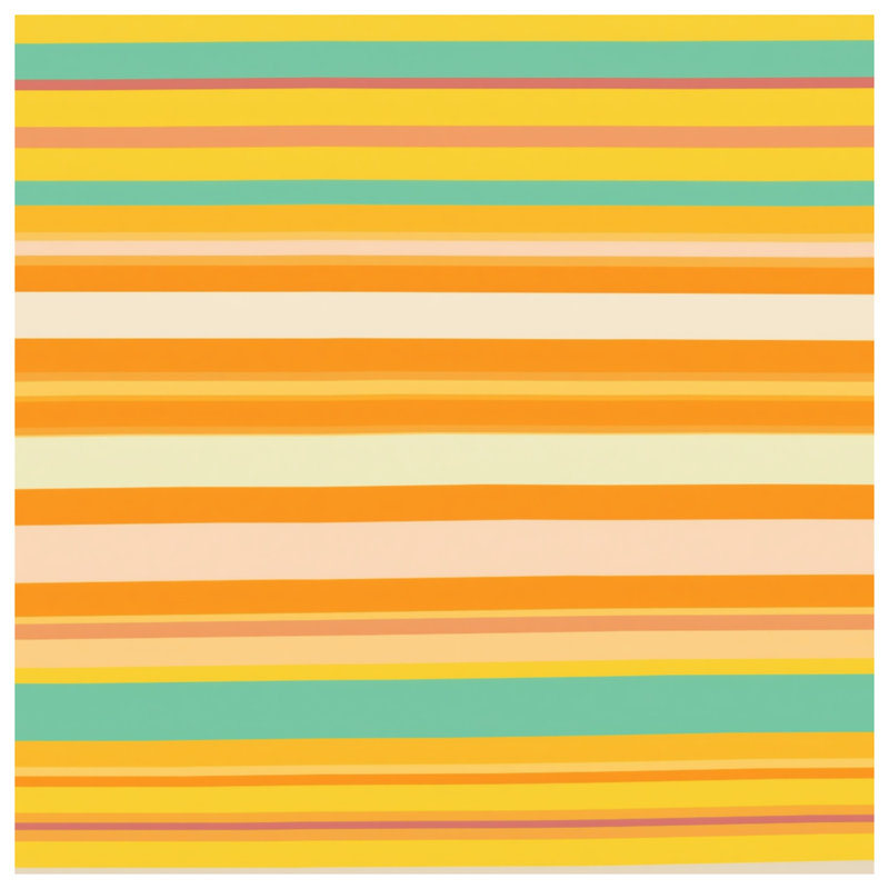 Couvertures multicolores à rayures horizontales, L 50 po x H 60 po