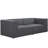 Mingle 2 Piece Upholstered Fabric Sectional Sofa Set by Modway-1736625609
