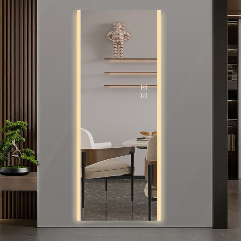 Miroir mural Lumineux sans cadre avec Lumière Lumi