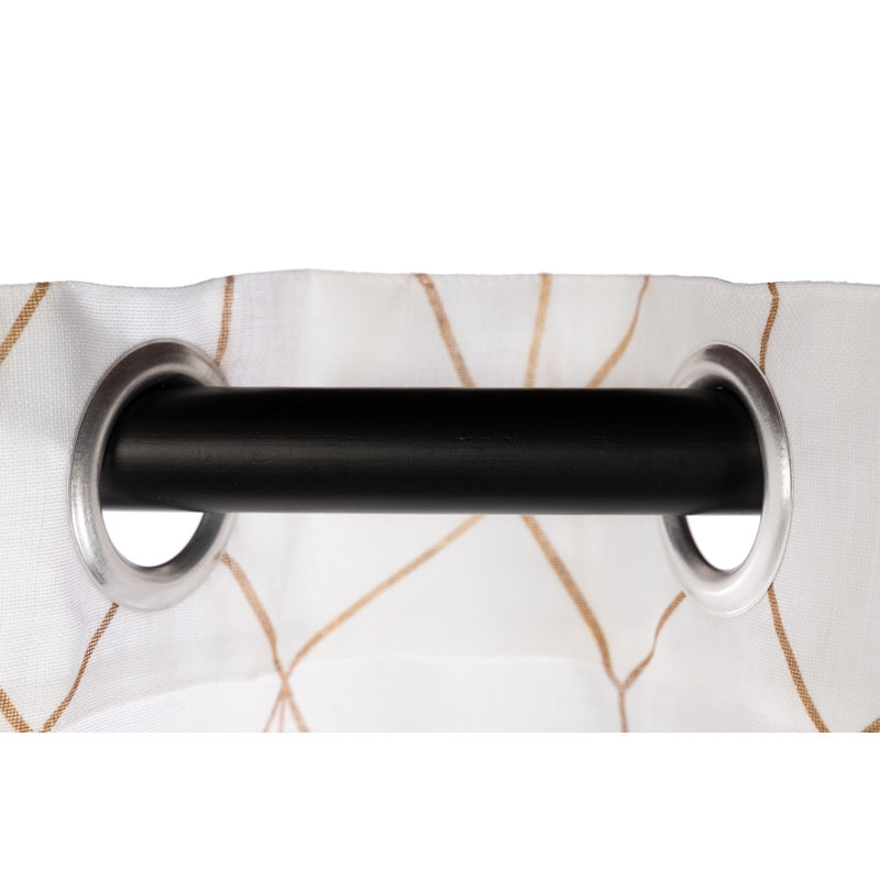 Semi Sheer Curtains / Drapes Single Panel