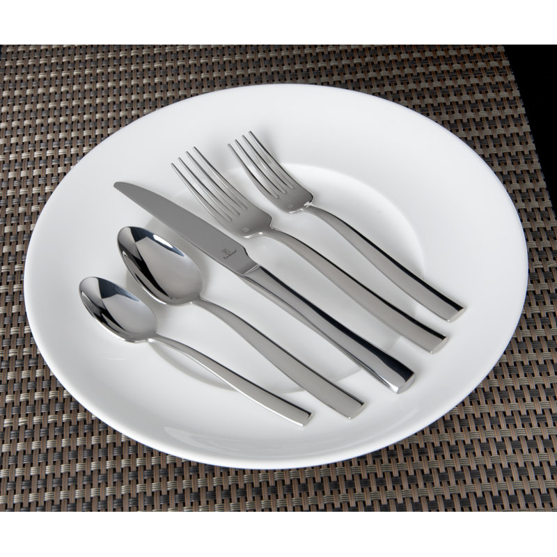Catana Polished Stainless Steel 5-Piece Flatware Set