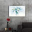 «Contemporary Lilac Blue» par Carol Rowan, art mural en verre acrylique, 16 po x 12 po-101670748