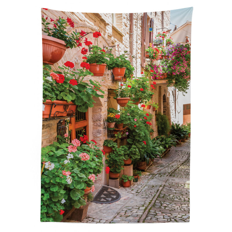 Italian Tablecloth, 70" L x 52" W