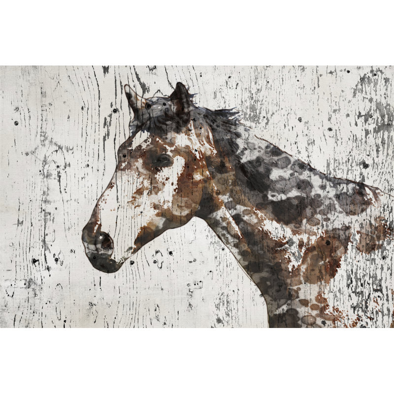 Cheval galaxie II, H 8 po x l 12 po x P 1,25 po