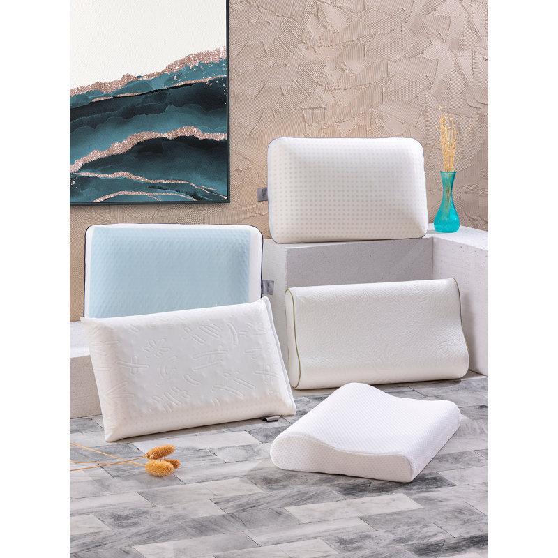 Memory Foam Medium Pillow, 16" x 24"
