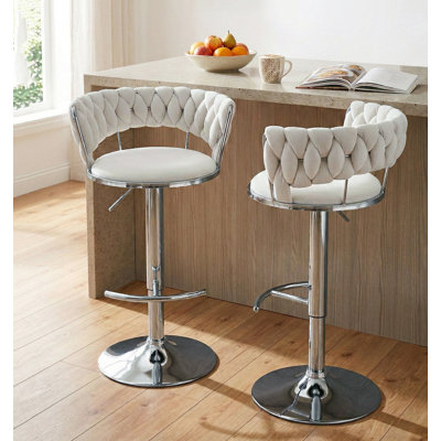 Tabourets de bar réglables Glam