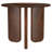 Columbo Brown Round End Table