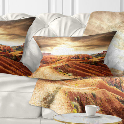 Magnifique vue sur le canyon de Bryce - coussin à imprimé paysage