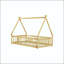 Lit simple en forme de tente - tipi avec garde-corps-42952039