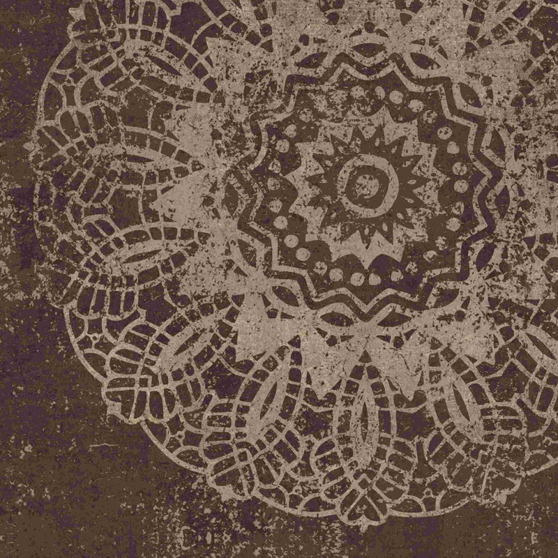«Contemporary Lace I Spice» par Moira Hershey, impression sur toile tendue, H 12 po x l 12 po, Toile tendue, Non