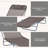 Outsunny Folding Chaise Lounge Chair with 5-Position Reclining Back-125484615