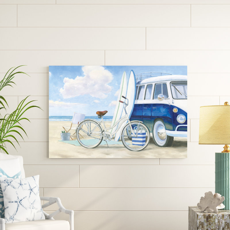 Beach Time I No Paniers, H 32 po x l 48 po, Non, Toile tendue