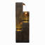 Fontaine en cascade texturée en bois 34 "pour l'intérieur et l'extérieur