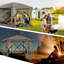 Starry Sky Top, 12 pi x 12 pi, camping portatif avec moustiquaires-104885077