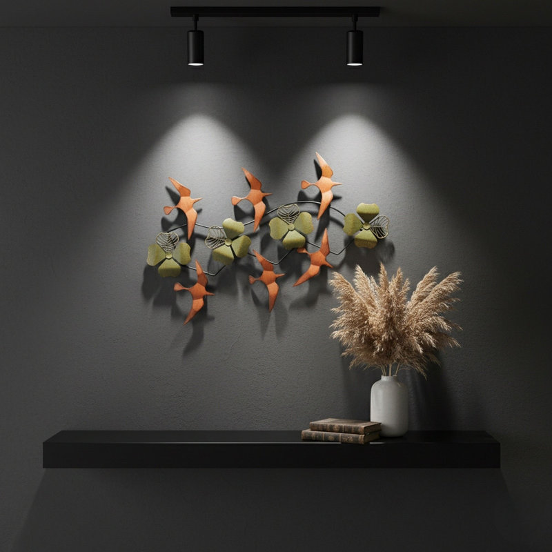 Stylish Decorative Metal Wall Accessory, 33.1 x 20.5 x 2.0 inches | Durable Metal Body, Perfect for Home Decor & Modern Aesthetics